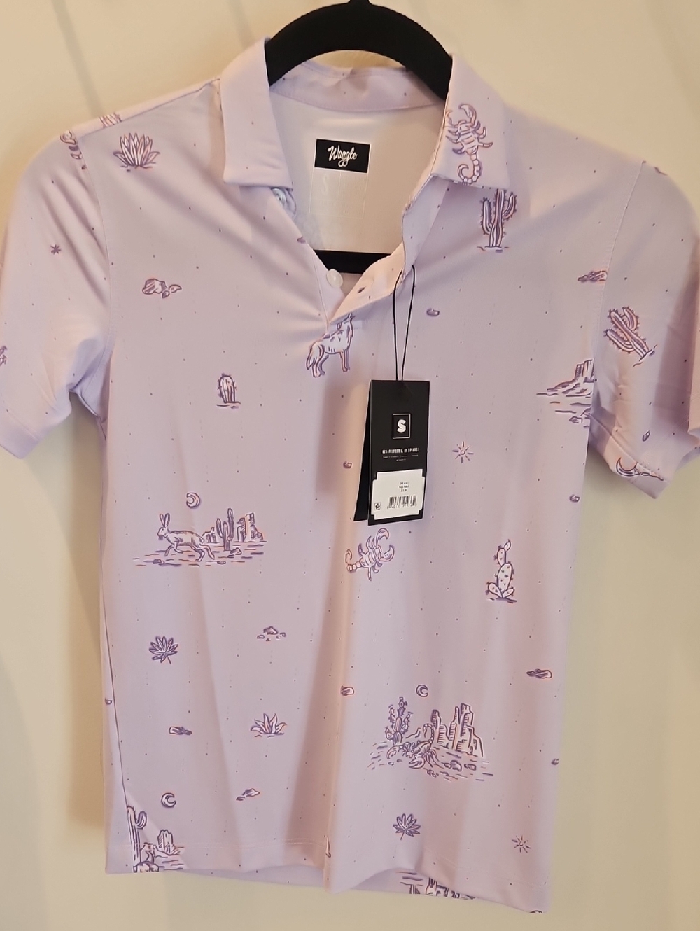 Waggle youth Boy Dry Heat Polo